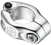 Dia-Compe MX1500N Seat Clamp Silver / 25.4mm (Fits: 22.2mm Post)