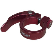 Theory Quickie QR  Seat Clamp Red / (28.6mm) Fits: 25.4mm Post