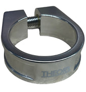 Theory Trusty Seat Clamp Silver / (28.6mm) Fits: 25.4mm Post