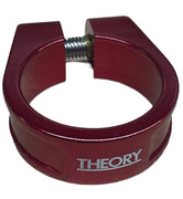 Theory Trusty Seat Clamp Red / (28.6mm) Fits: 25.4mm Post