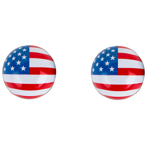 American Flag Valve Caps