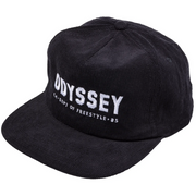 Odyssey Campus 5-Panel Corduroy Hat Black