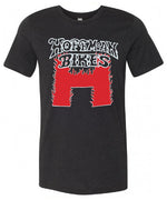 Hoffman Flaming H T-Shirt Small/Charcoal