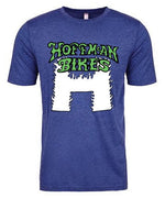 Hoffman Flaming H T-Shirt Small/Blue