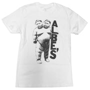 ALBE'S TWO HEADED BABY T-SHIRT X-Small/White