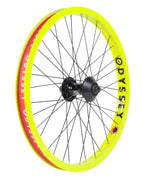 Odyssey Hazard Lite Vandero Pro Front Wheel Fluorescent Yellow