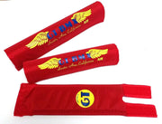 GT Santa Ana Wings BMX Pads By Flite Red