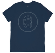 Cinema Outline T-Shirt Navy/Small