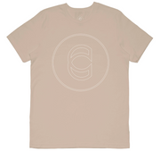 Cinema Outline T-Shirt Tan/Small