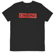 Cinema Stamp T-Shirt Black/Small