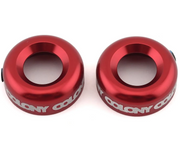 Colony Konka Alloy Bar Ends Red