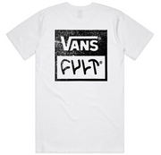 Cult x Vans Double Box T-Shirt White/Small