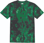 Etnies Icon Wash T-Shirt Black/Green - Small