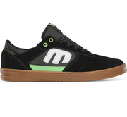 Etnies Windrow x Doomed Shoes (Black/Green/Gum) Size 8