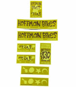 Hoffman Original Taj Sticker Pack Yellow/Brown
