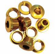 MCS Alloy Chainring Bolts Gold