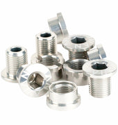 Avian Alloy Chainring Bolts Silver/Short