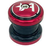 ABC Sealed Threadless Alloy Cupped Headset Red