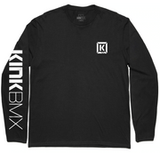 Kink Branded Long Sleeve Shirt Black/Small