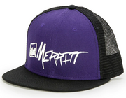 Merritt Billy Bob Trucker Hat Purple/Black