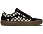 Vans BMX Old Skool Pro Shoes (Checkerboard Black/Dark Gum) Size 8