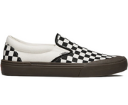 Vans BMX Slip-On Pro Shoes (Checkerboard Black/Dark Gum) Size 8