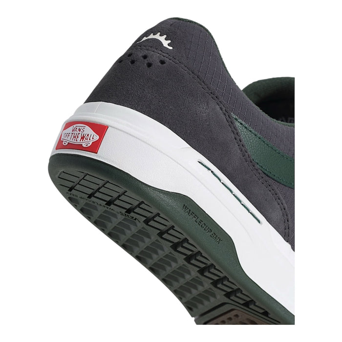 Vans BMX Proof Wafflecup Shoes (Charcoal / Green / White)