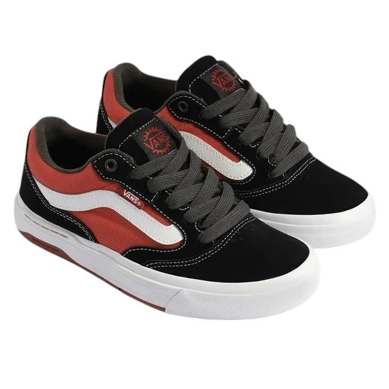 Vans BMX Proof Wafflecup Shoes (Black / Red) — Albe's BMX