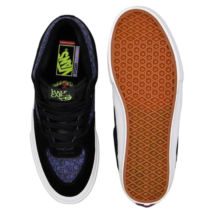 Vans Half Cab Shoe ( Acid Airbrush Violet Purple )