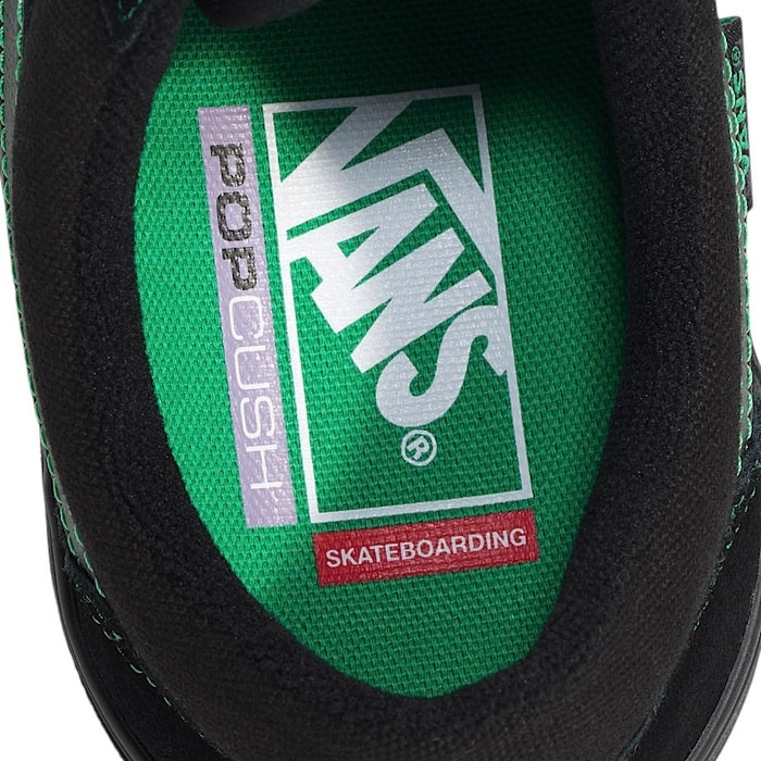 Vans Old Skool Pro Shoes (Black / Green)