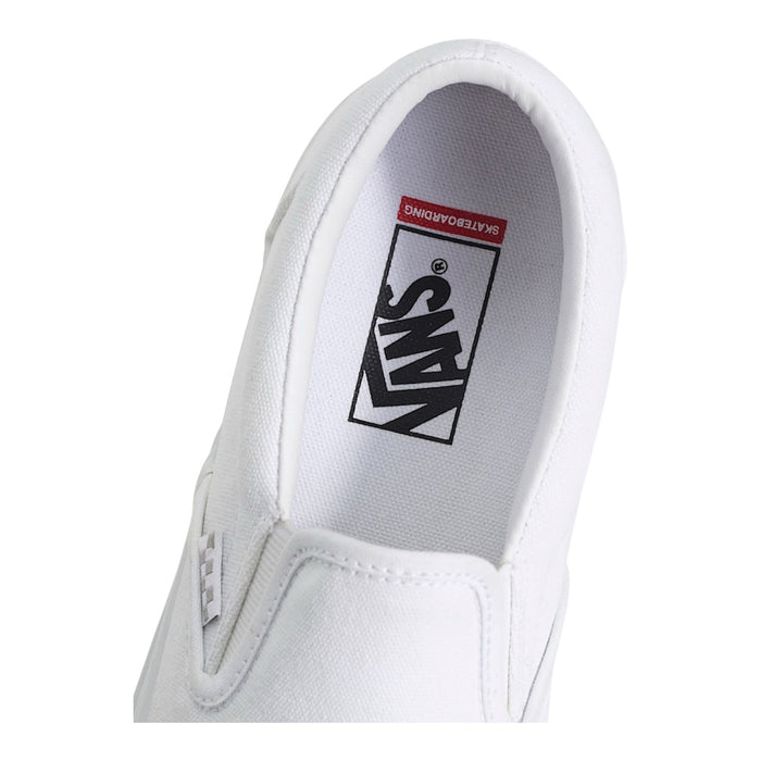 Vans Slip-On Pro Shoes ( White / White)
