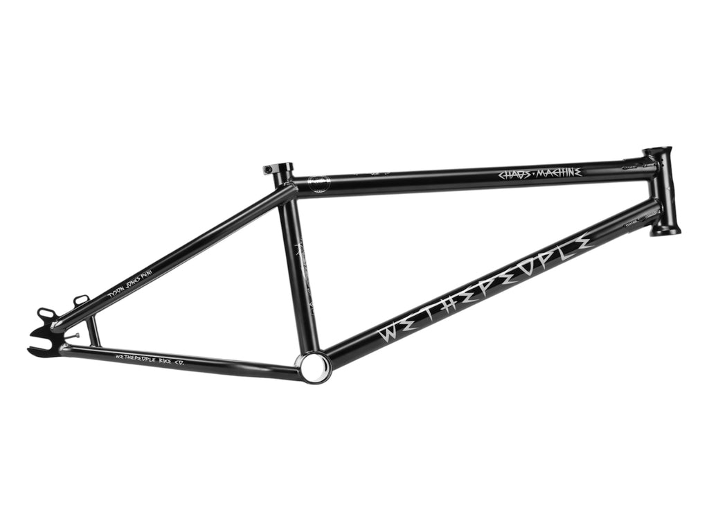 WE THE PEOPLE BMX フレーム 20インチ ブラック We The People Chaos Machine Frame — Albe's BMX