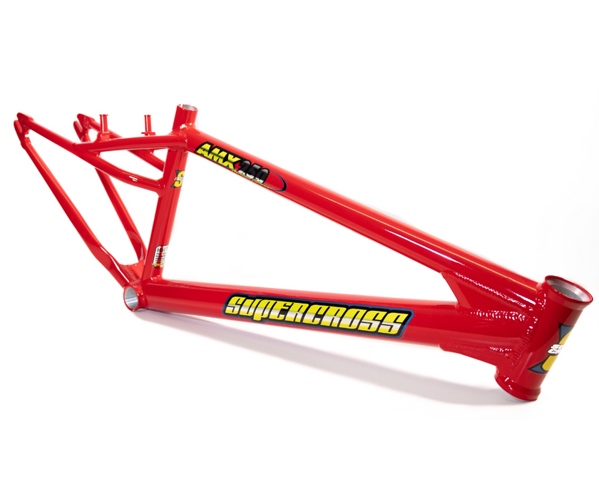 supercross bmx bicycles Supercross BMX | AMX250 - 35 Year Anniversary BMX Race Frame - The Six Bar