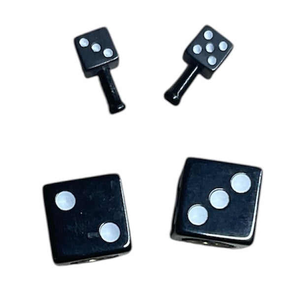 Moto King Dice Valve Cap / Cable End Kit