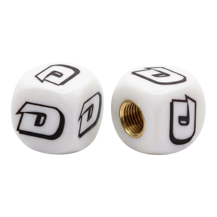 Dyno D-Logo Dice Valve Caps