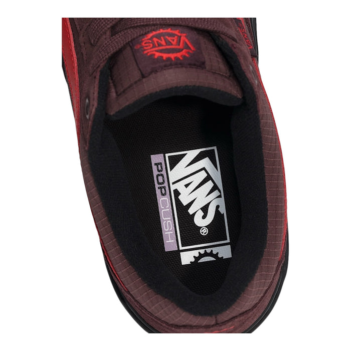 Vans BMX Proof Wafflecup Shoes (Brown / Rio Red / Black)