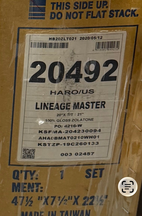 Haro Lineage Bashguard Master 2020 (Rochester Collection)