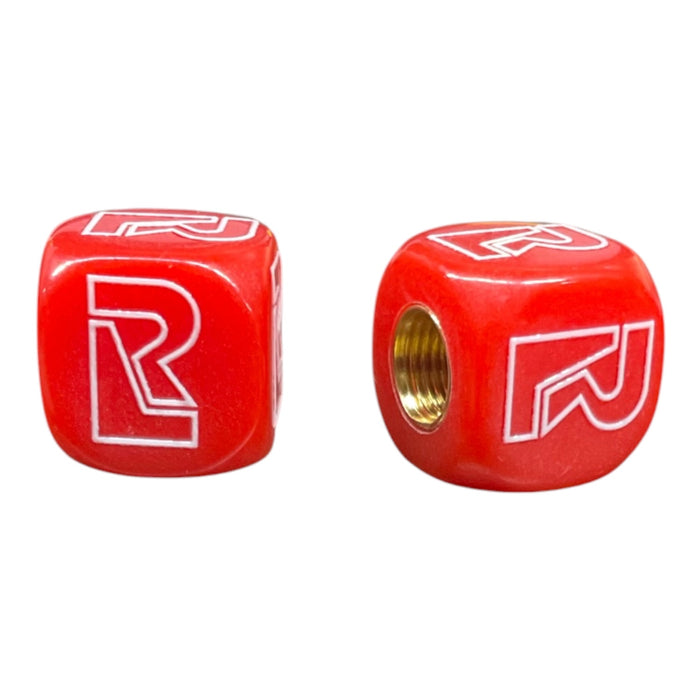 Redline Dice Valve Caps