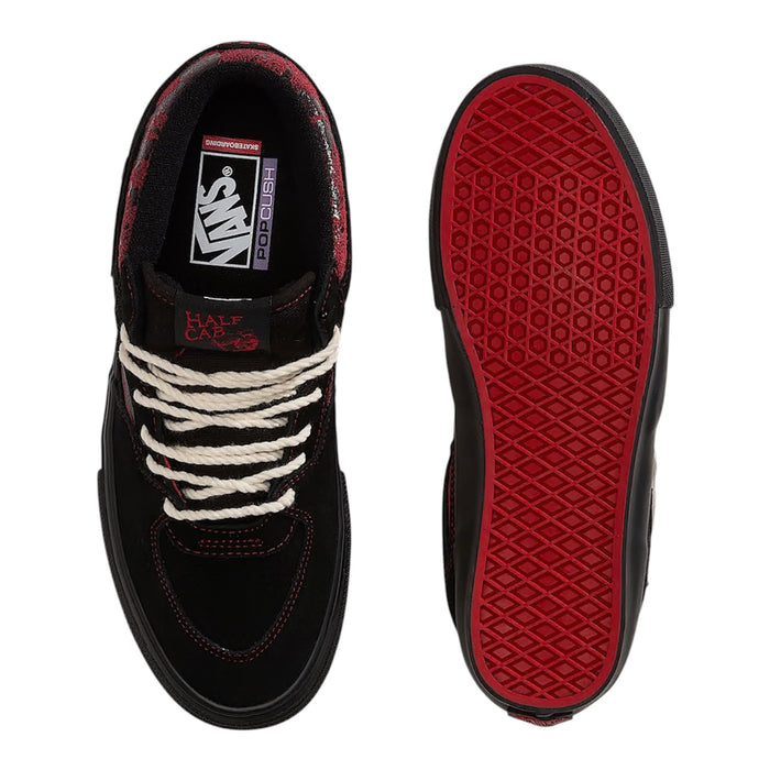 Vans Half Cab Shoe (Saw Red / Black)