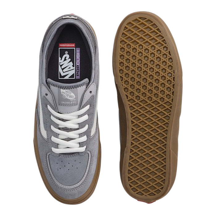 Vans Skate Rowley Shoes (Grey / Gum)