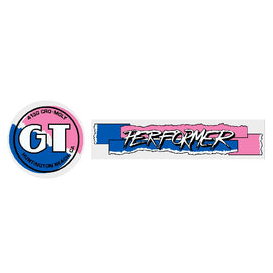 1987 GT Perfomer Handlebar Decal Set — Albe's BMX