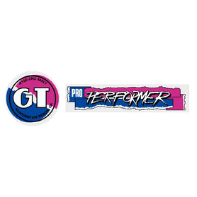 1987 GT Pro Perfomer Handlebar Decal Set