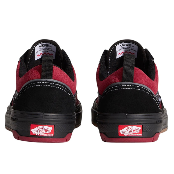 Vans Skate Old Skool Wafflecup Shoes ( Black / Red )