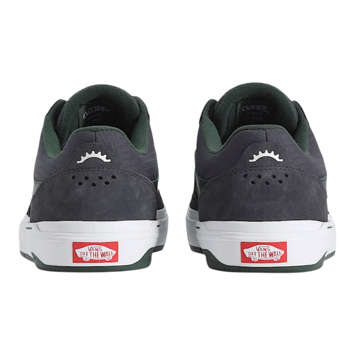 Vans BMX Proof Wafflecup Shoes (Charcoal / Green / White)