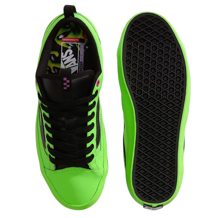Vans Skate Old Skool 36+ Shoes (Acid Airbrush / Green Geck)