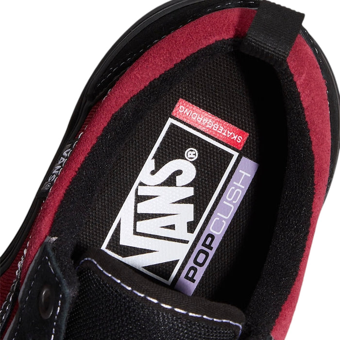 Vans Skate Old Skool Wafflecup Shoes ( Black / Red )