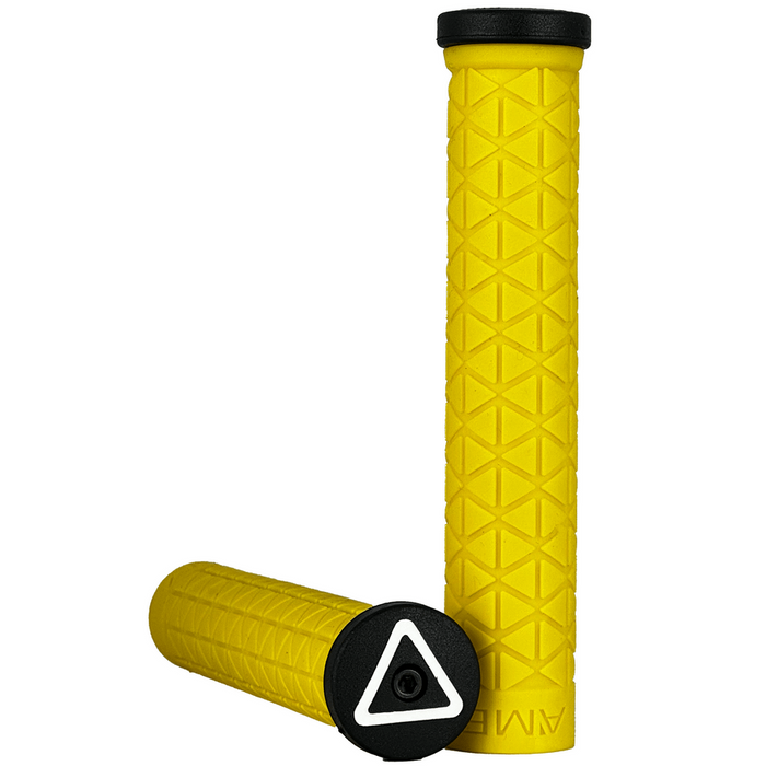 Poignées draisienne Wishbone Bike Jaune Orangé Caoutchouc Poignées draisienne Wishbone Bike Jaune Orangé Caoutchouc