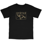 Animal 2K T-Shirt Black / Gold - Small
