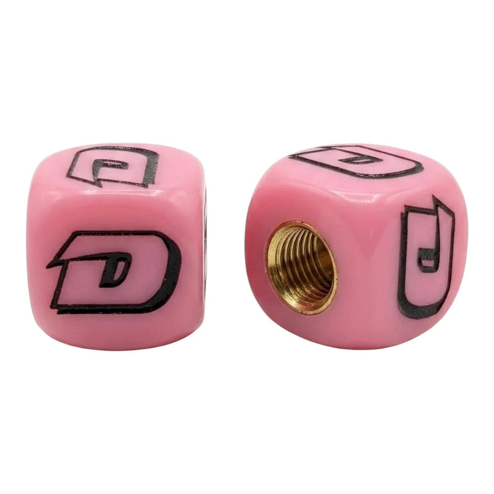 Dyno D-Logo Dice Valve Caps
