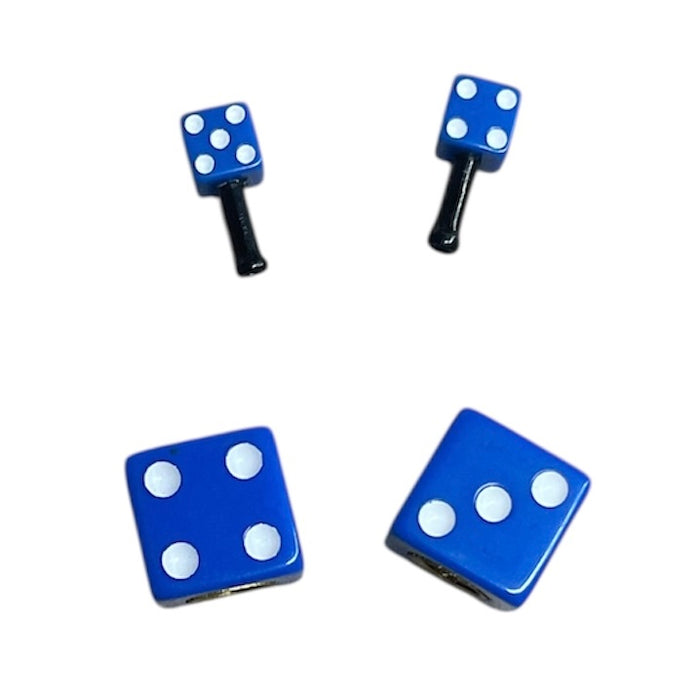 Moto King Dice Valve Cap / Cable End Kit